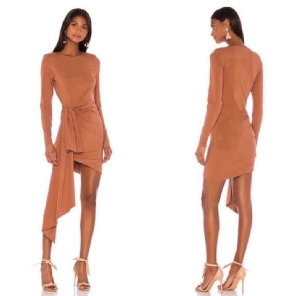 Atoir Enemy Lines Asymmetrical Mini Dress